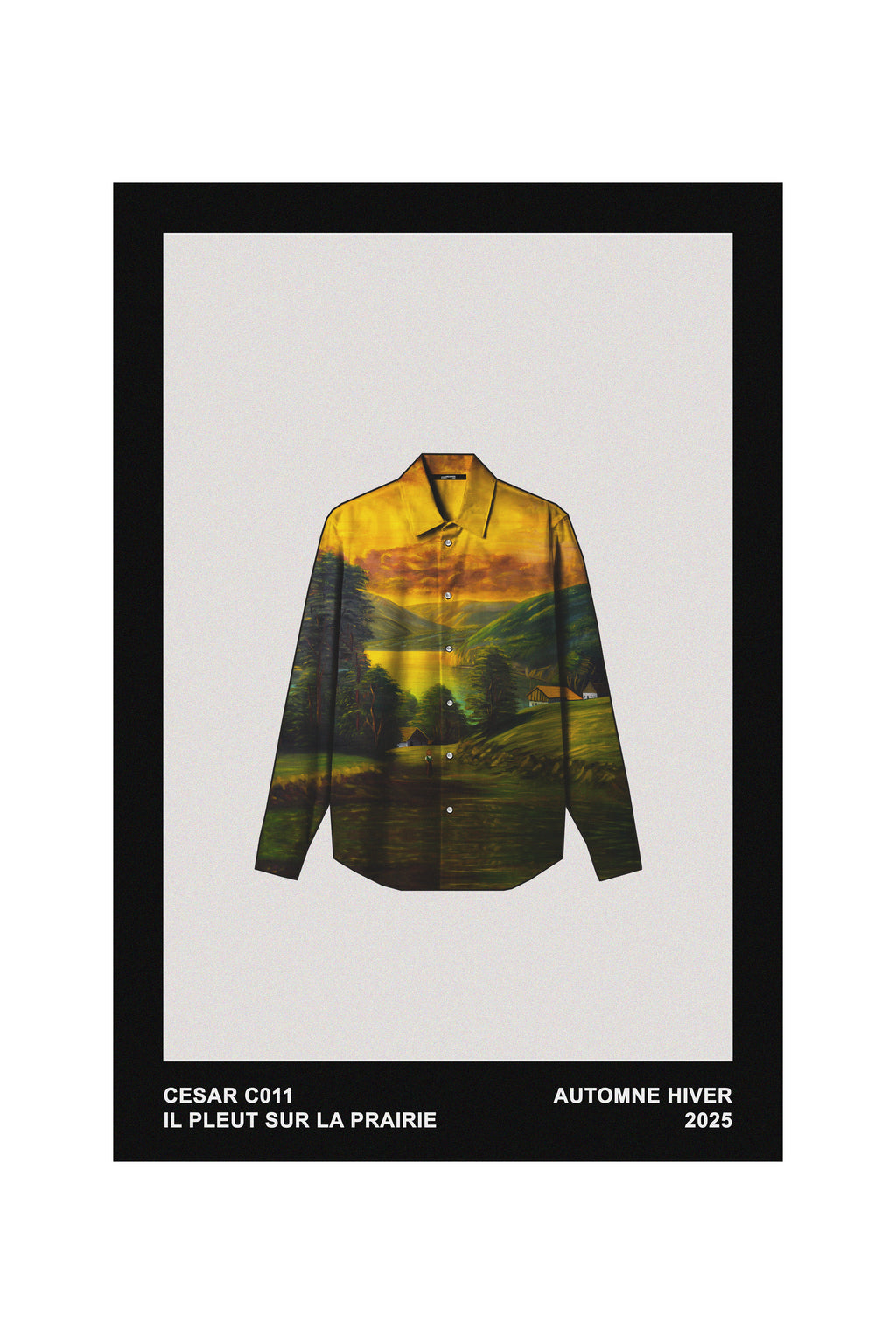 C011 HERITAGE SILK SHIRT