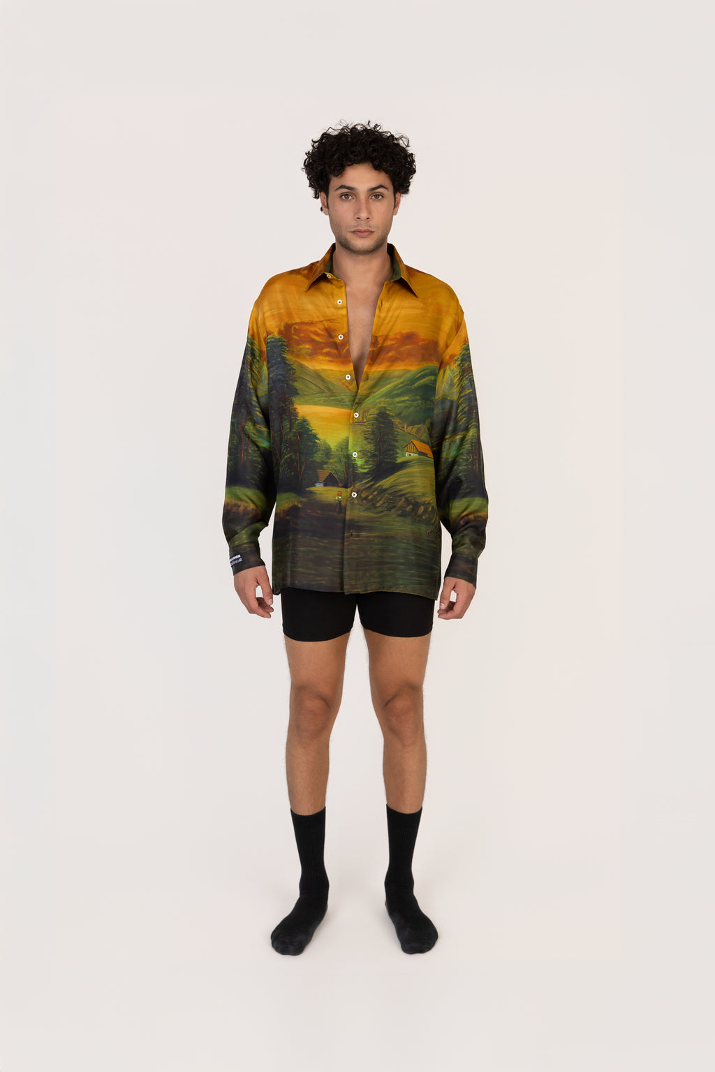 C011 HERITAGE SILK SHIRT