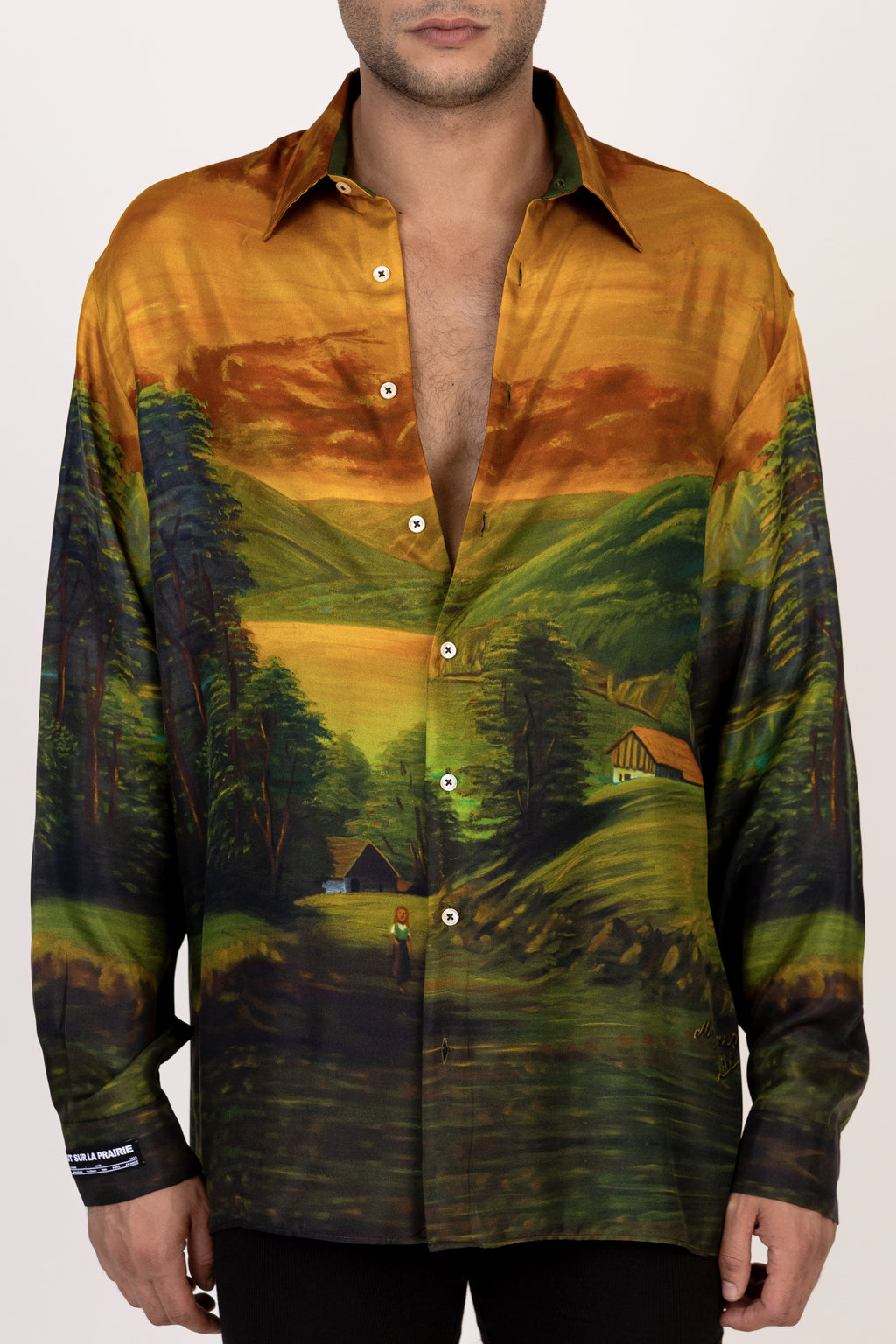 C011 HERITAGE SILK SHIRT