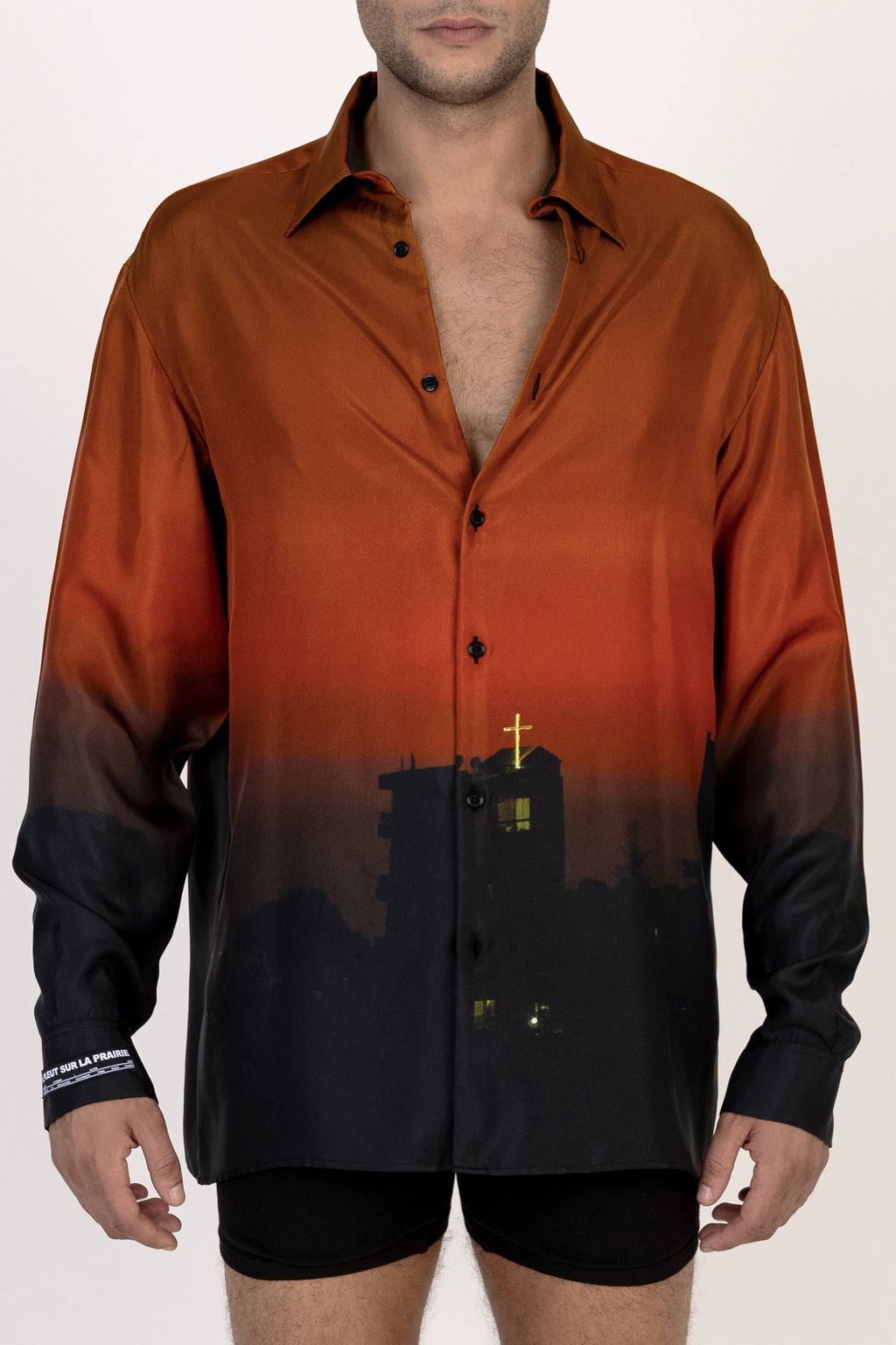 C012 HERITAGE SILK SHIRT