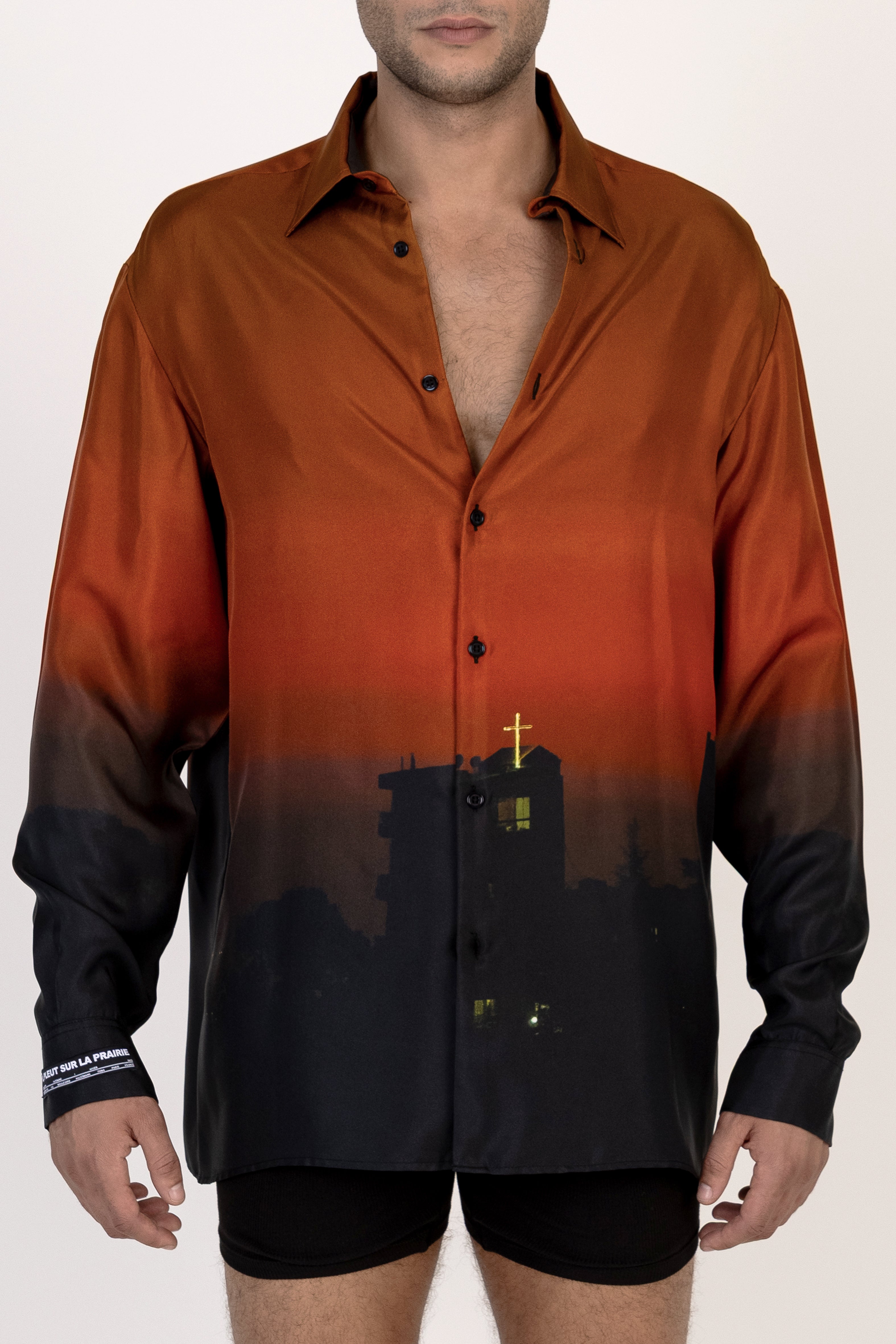 C012 HERITAGE SILK SHIRT