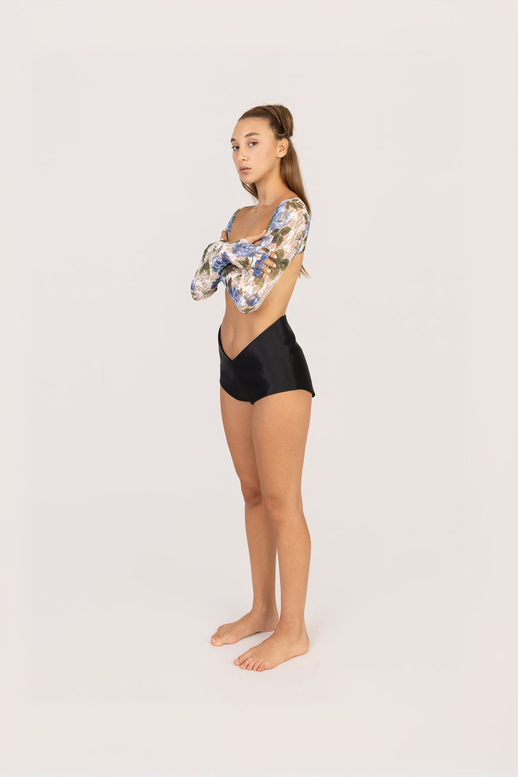 C014 SECOND-SKIN LACE BOLERO